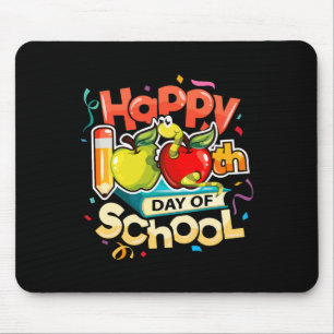 100th Day Of School Teacher Rainbow 100 Days Smart Mouse Pad
