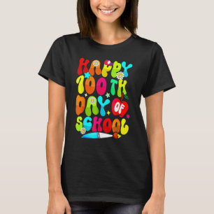 100th Day Of School Teachers Costume 100 Days Stud T-Shirt