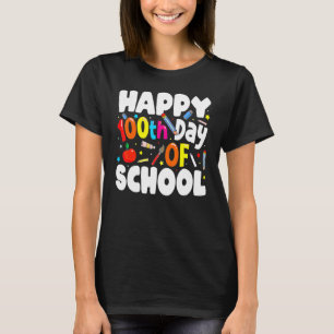 100th Day Of School Teachers Costume 100 Days Stud T-Shirt