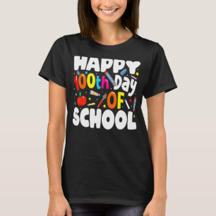 100th Day Of School Teachers Costume 100 Days Stud T-Shirt