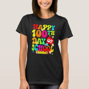 100th Day Of School Teachers Costume 100 Days Stud T-Shirt