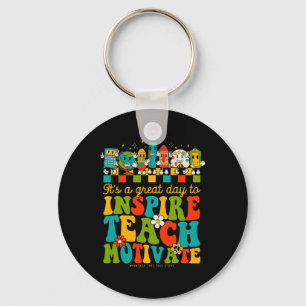 100th Day Of School Teachers It’s A Good Day To Le Keychain