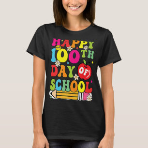 100th Day of School Teachers Kids Child Happy 100 T-Shirt