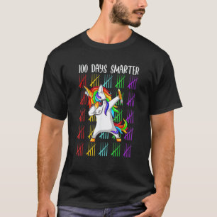 100th Day Of School Unicorn Teacher Kids 100 Days T-Shirt