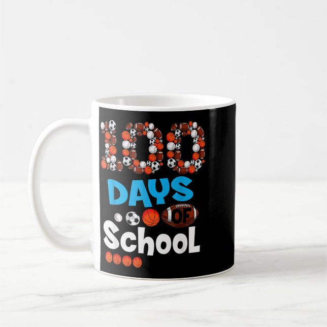 100th Days Of School Coffee Mug (Left)