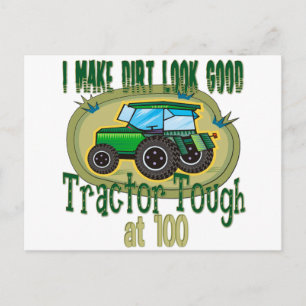 100th Tractor Tough Postcard