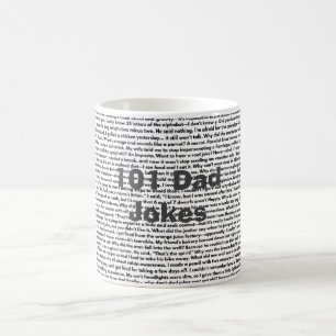 101 Dad Jokes , Funny Dad  Coffee Mug