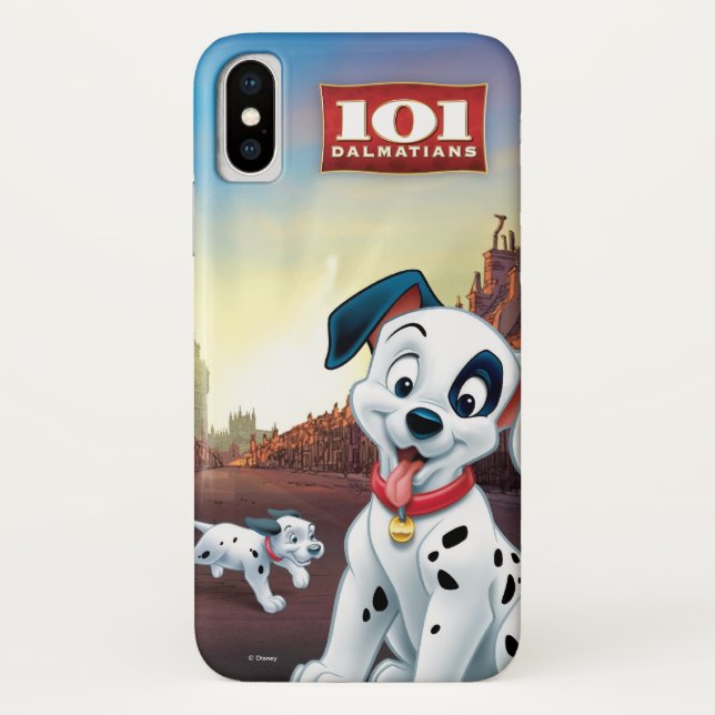 101 Dalmatian Patches Wagging his Tail Case-Mate iPhone Case (Back)