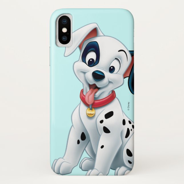 101 Dalmatian Patches Wagging his Tail Case-Mate iPhone Case (Back)
