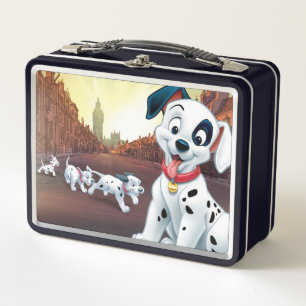 101 Dalmatian Patches Wagging his Tail Metal Lunch Box