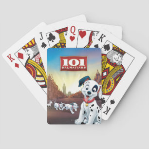 101 Dalmatian Patches Wagging his Tail Playing Cards