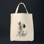 101 Dalmatian Patches Wagging his Tail Tote Bag<br><div class="desc">101 Dalmatians</div>