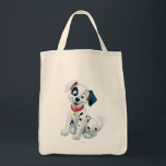 101 Dalmatian Patches Wagging his Tail Tote Bag<br><div class="desc">101 Dalmatians</div>