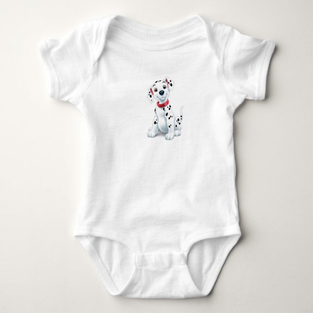 101 Dalmations Puppy Disney Baby Bodysuit (Front)