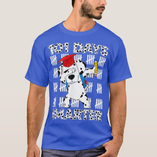 101 Days Of School Dalmatian Dog 100 Days Smarter  T-Shirt