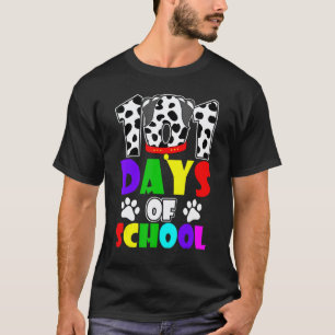 101 Days Of School Dog 100th Days Smarter Teacher T-Shirt