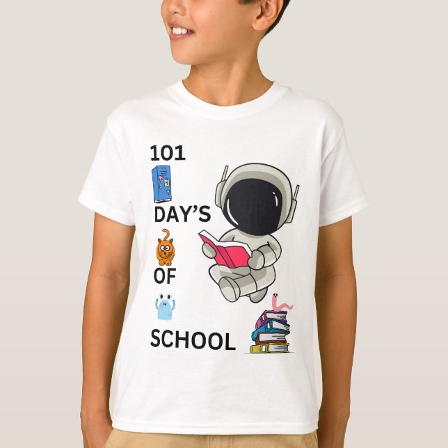 "101 Days Of School Left" T-Shirt (Front)