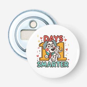 101 Days Smarter Dalmatian Dog Bottle Opener