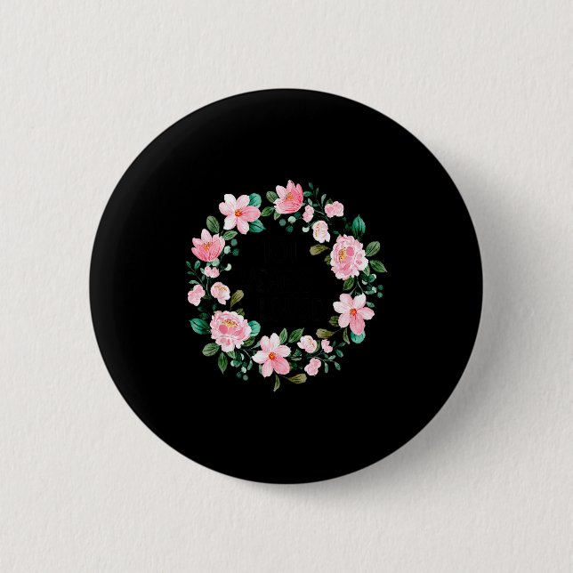 101 Years Loved Women Men 101 Years Old Cool 101st 2 Inch Round Button (Front)