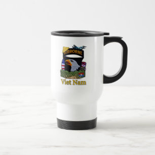 101st ABN Airborne Division Screaming Eagles. Travel Mug