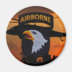101st ABN DIV Airborne Division Screaming Eagles Magnet
