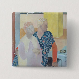 101st Afternoon with Penelope 2 Inch Square Button