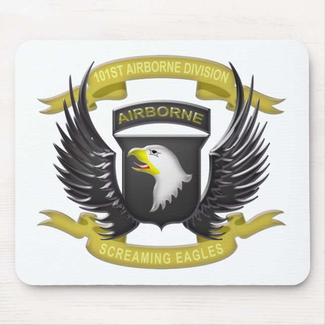 101st Airborne 3D Mouse Pad (Front)