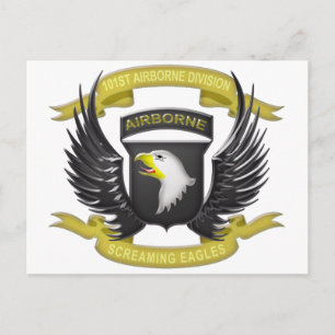 101st Airborne 3D Postcard