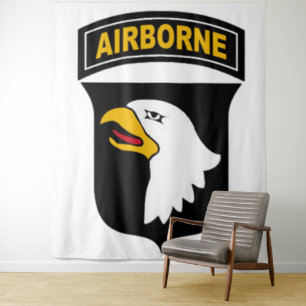 101st AIRBORNE DIV. PHOTO BACKGROUND Tapestry