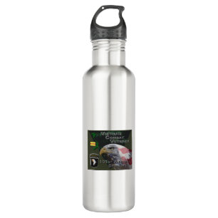 101st Airborne Div Vietnam Combat Veteran 710 Ml Water Bottle