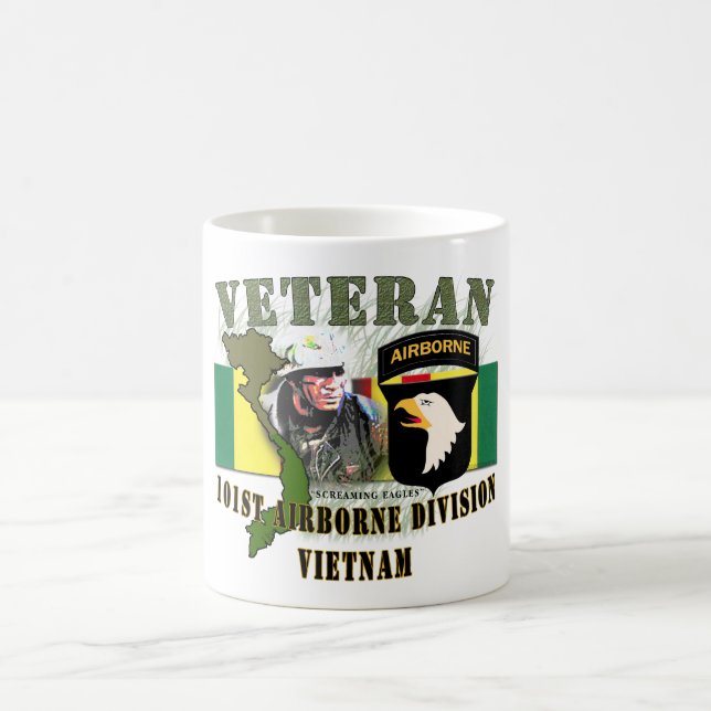 101st Airborne Div-Vietnam (no CIB) Coffee Mug (Center)