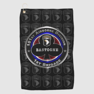 101st Airborne Division 1st Brigade ‘Bastogne’ Golf Towel