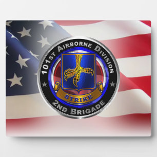 101st Airborne Division 2nd Brigade Plaque