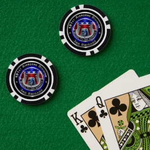 101st Airborne Division 3rd Brigade Poker Chips