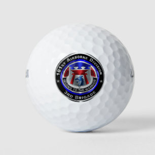 101st Airborne Division 3rd Brigade ‘RAKKASANS’ Golf Balls