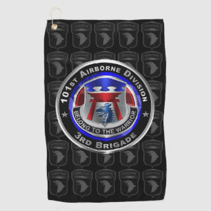 101st Airborne Division 3rd Brigade ‘RAKKASANS’ Golf Towel