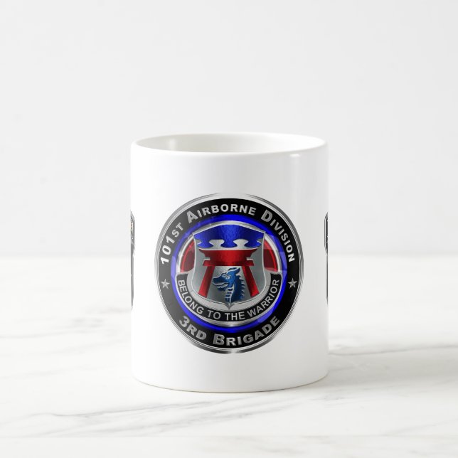 101st Airborne Division 3rd Brigade ‘RAKKASANS’  Magic Mug (Center)