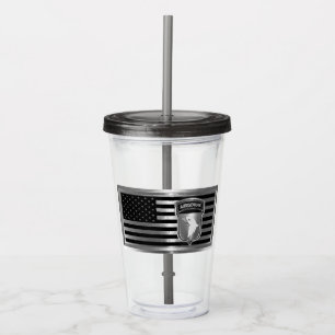 101st Airborne Division Acrylic Tumbler