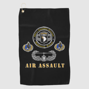 101st Airborne Division Air Assault Golf Towel