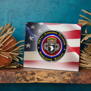 101st  Airborne Division Airborne Ranger Plaque
