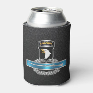 101st Airborne Division CIB Can Cooler