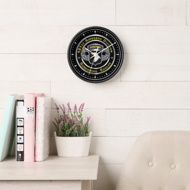 101st Airborne Division  Clock (Reading Room)