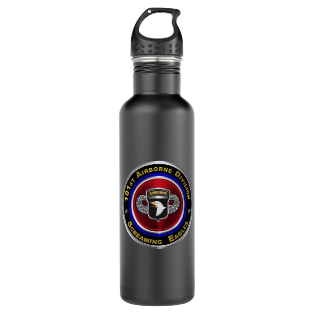 101st Airborne Division Customized 710 Ml Water Bottle (Front)
