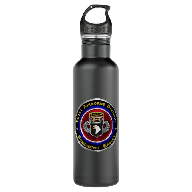 101st Airborne Division Customized  710 Ml Water Bottle (Front)