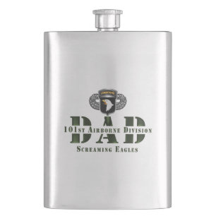 101st Airborne Division “DAD” Hip Flask