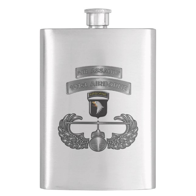 101st Airborne Division  Flask (Front)