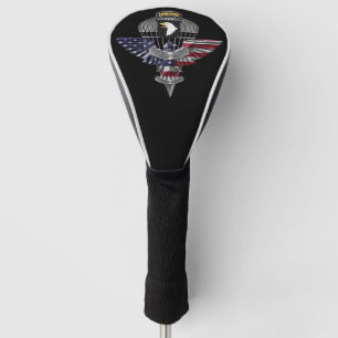 101st Airborne Division Freepik Eagle Golf Head Cover