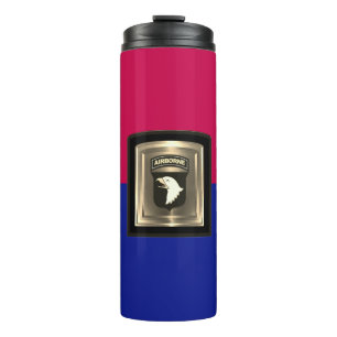 101st Airborne Division Golden Design Thermal Tumbler