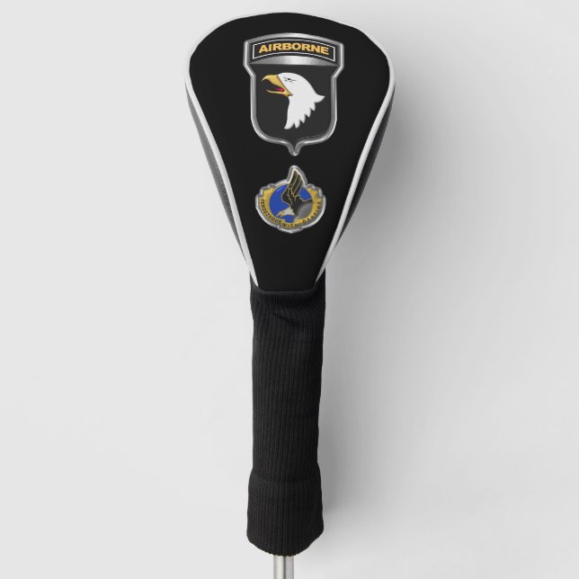 101st Airborne Division Golf Head Cover (Front)
