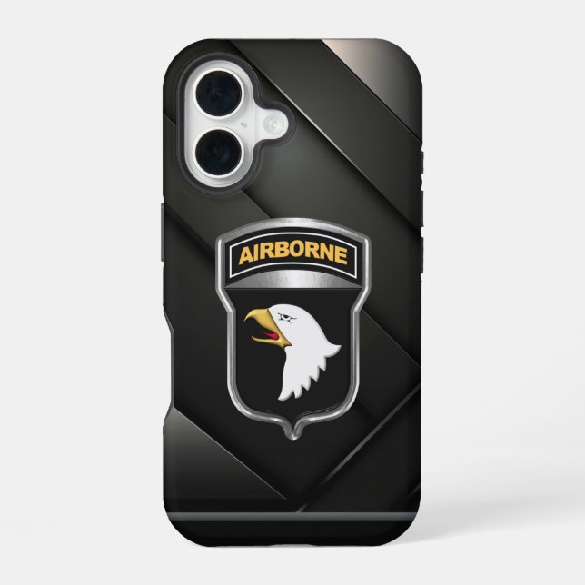101st Airborne Division  iPhone 16 Case (Back)